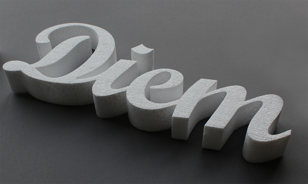 Carpe Diem Dekoschriftzug 100cm – Bild 2