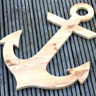 Anker aus Kiefernholz