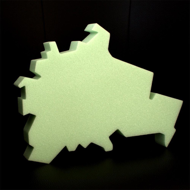 Berlin aus Styrodur